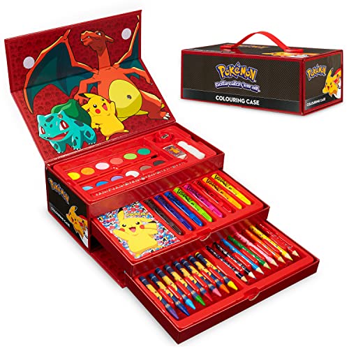 Caixa de Artesanato POKEMON (Idade Mínima Recomendada: 3 anos) CYP BRANDS - Organizadores de mesa - pinturas, crianças, pokemon, arte, fácil de usar