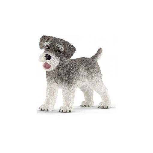 Figura de Brincar Schleich Miniature Schnauzer (Idade Mínima Recomendada: 3 anos) Schleich - Bonecos de ação e brinquedo - miniature schnauzer, bigode, sobrancelhas longas, pêlos duros