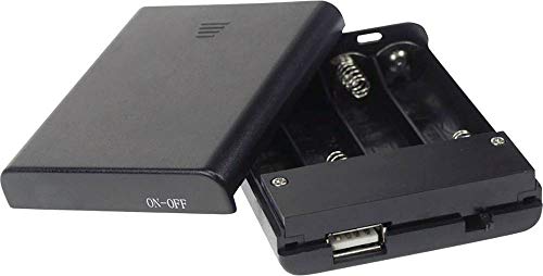 Suporte para Bateria VELEMAN BH341USB 249005 Velleman - Suportes de bateria - 2500 mAh, aa, recarregável, com fios