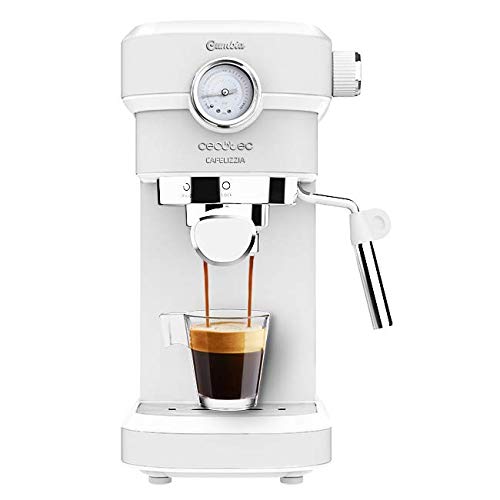 Máquina de Café CECOTEC Cafelizzia 790 Pro Cecotec - Cafeteiras e máquinas de expresso - 1350 W, 20 bares, thermoblock, vaporizador orientável