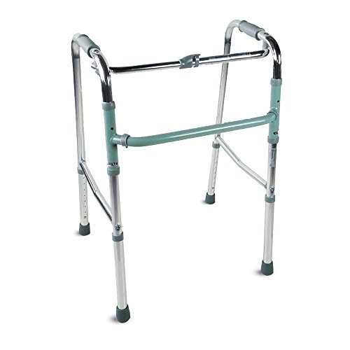 Andador MOBICLINIC Dobrável (Alumínio - 58.5x41x85cm) Mobiclinic - Andarilhos - alumínio, ergonômico, 4 rodas, dobrável