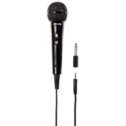 Microfone THOMSON M135 (Preto - 3m - Jack 3.5mm) Thomson - Microfones - omni direcional, 3m, jack 3.5mm