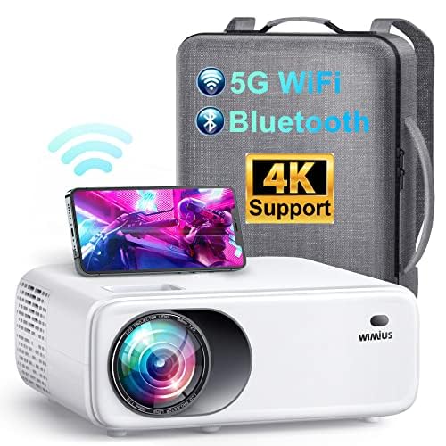 Projetor WIMIUS 5G (18000 Lumen - Full HD) WiMiUS - Projetores multimídia - projetor, wimius, 5g, 18000 lumen, full hd