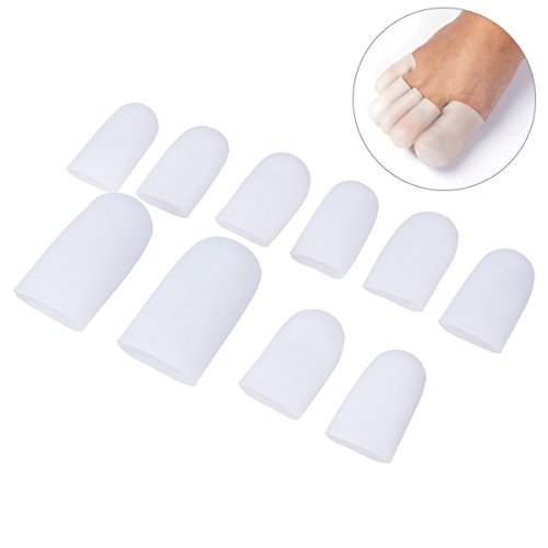 Protetor de Dedos do Pé GEL SILICONA Punta 5 Pares rosenice - Palmilhas e inserções - protetor, dedos, pé, gel silicona, punta