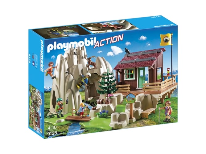 Playmobil Sports & Action 9126 Alpinistes avec Cabane (Jeux de construction) PLAYMOBIL - Conjuntos de brinquedos - alpinistas, cabane, criatividade, diversão