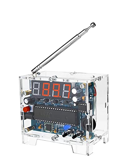 Kit de rádio digital fm (87-108 mhz) - 4.5 x 3.8 x 1.7 cm WANGCL - Conjuntos de ciência e exploração - rádio digital, fm, 87-108 mhz, 4.5x3.8x1.7 cm