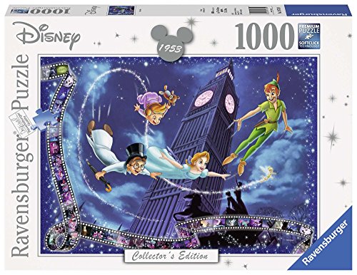Puzzle RAVENSBURGER Disney Classic Peter Pan (Idade Mínima: 12 Anos) Ravensburger - Quebra-cabeças de encaixar - puzzle, Disney Classic, peter pan, 1000 peças, 70x50cm
