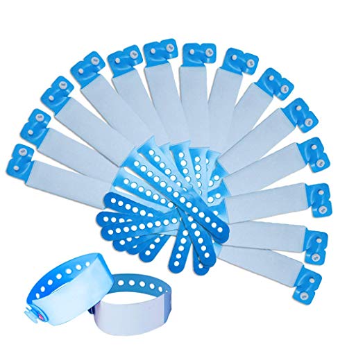 Bracelete de Identificação SWIRLCOLOR (Azul) SwirlColor - Material de escritório - identificação, vinil azul, desmontável, ajustável