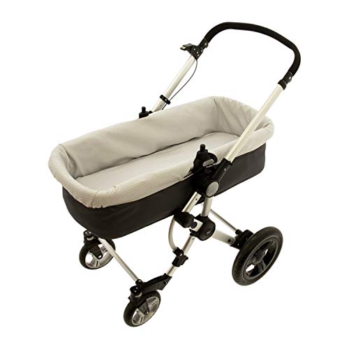 Capuz para Guarda-Bebé Rosy Fuentes 100% Algodão Cinza Rosy Fuentes - Acessórios para porta-bebés - algodão, cinza