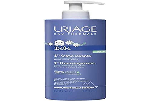 Creme de Limpeza URAIA 1st Cleansing Creme (500 ml) Uriage - Banho e corpo - creme, limpeza, uraria, 1st cleansing creme, 500 ml