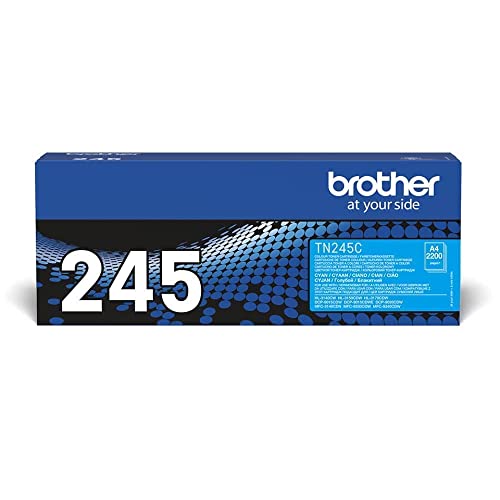 Tóner BROTHER TN-245C - TN245C (Original - Ciano) Brother - Cartuchos de toner e jato de tinta - ciano, 2000 páginas, laser, brother