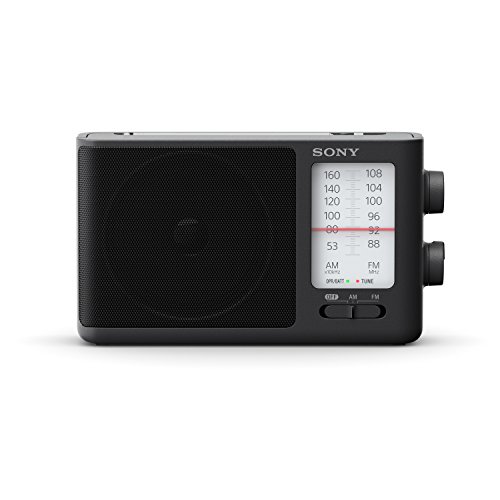 Sony Icf-506 Rádio Portátil Analógico Preto Sony - Áudio - analógico, am/fm, altifalantes incorporados, potência 100mw