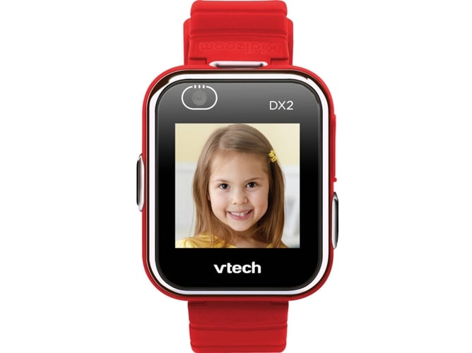 Relógio Despertador VTECH Kidizoom Smartwatch Dx2 Vermelho VTech - Relógios - relógio despertador, vtech kidizoom smartwatch dx2, vermelho, câmera dupla, sensor de movimento, atividades educativas