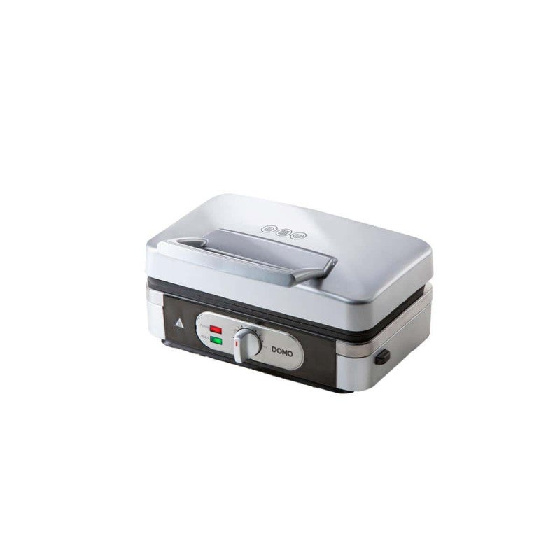 Máquina de Waffles DURONIC DO9136C (2 Waffles) Domo - Sanduicheiras - aço inoxidável, antiaderente, termostato regulável, 1000 W