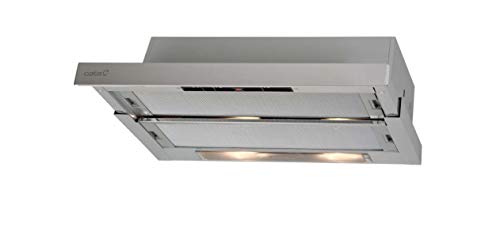 Exaustor CATA TF 5260 X (59.5 x 29.5 x 55.6 cm) CATA - Eletrodomésticos de cozinha - móvel, telescópico, 2 motores, inox, 325 m3/h