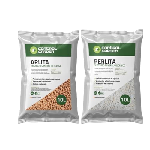 Control Garden Pack Arlita 10L+Perlita 10L Control Garden - Solo - control garden, pack arlita, perlita