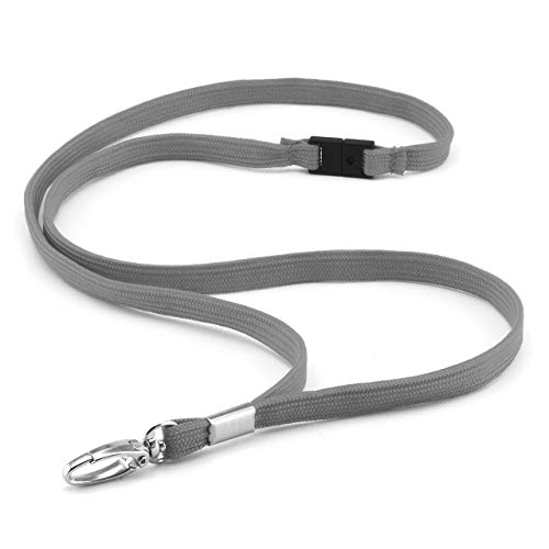 Armband para Cartões de Identificação CKB Ltd. Premium Grey CKB LTD - Cordões de pescoço - poliéster, fecho de correr, universal