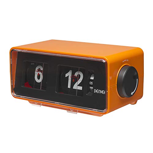 Rádio Despertador DENVER CR-425 (Laranja - Digital - Alarme Duplo) Denver - Áudio - sintonizador pll, alarme duplo, hora e data, snooze, sleep