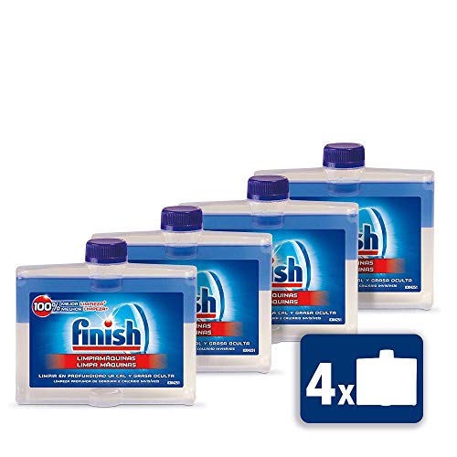 Líquido de Limpeza Máquina de Lavar Loiça FINISH 425002 (4 unidades) Finish - Limpa-louças - limpeza, máquina de lavar loiça, finish