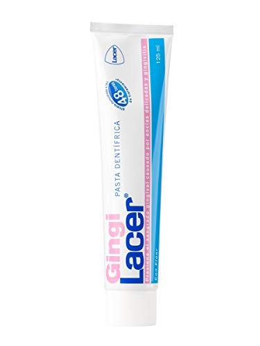 Pasta de Dentes para Enxias Sensíveis 125 Ml LACER GINGI Lacer - Pasta de dentes - sensível, 125 ml