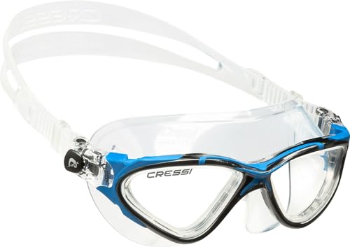 Óculos de Natação CRESSI Planet Swim (Tamanho Único) Cressi - Óculos de proteção - polipropileno, lentes transparentes, tamanho único, cordas
