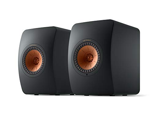 Colunas Wi-fi KEF LS50WII (Bluetooth - Preto) KEF - Alto-falantes - wi-fi, bluetooth, preto