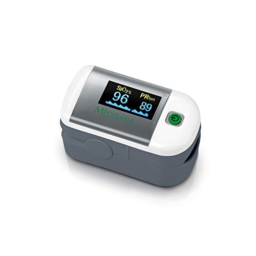 Medidor de Pulso MEDISANA PM100 (Recondicionado Como Novo) Medisana - Oxímetros de pulso - medidor de pulso, medisana pm100, recondicionado como novo, visor oled, saturação do oxigénio, ritmo cardíaco