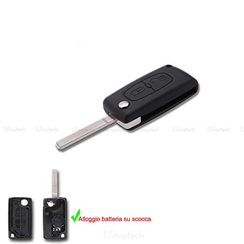 Capa com Fio para Chave Universal CITROEN KS02NO Jurmann - Segurança e proteção para veículos - capa, fio, chave, universal, citroen, ks02no
