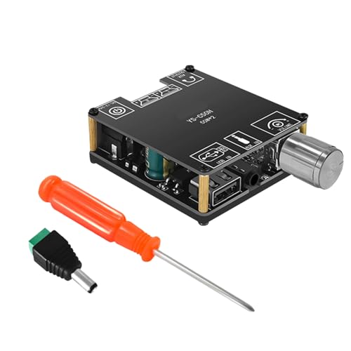 Amplificador de Áudio Gerui 2 Canais 50Wx2 GERUI - Placas de circuito impresso - 50Wx2, 2 canais, bluetooth, usb