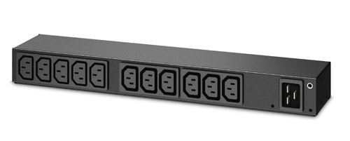PDU apc basic rack pdu ap6020a 0u preto 13 tomada(s) ca (Regleta protectora) APC - Filtros de linha e supressores de surtos - pdu, apc, basic rack, regleta protectora, 13 tomadas