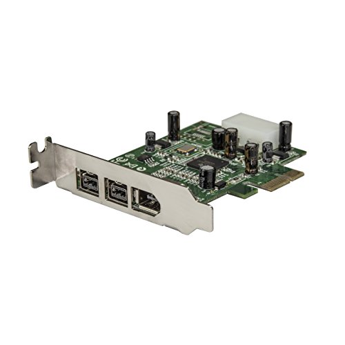 Placa/adaptador de interface startech.com pex1394b3lp firewire STARTECH.COM - Placas e adaptadores de interface de computador - firewire, pci express, plataforma baixa, compatível