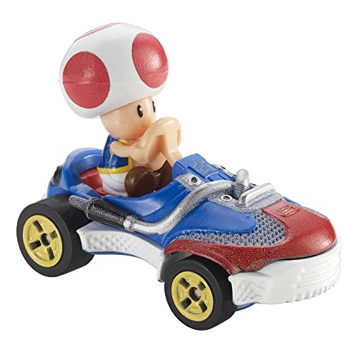 Carro HOT WHEELS Mario Kart Toad Sneaker Hot Wheels - Veículos de brincar - Hot Wheels, mario kart, toad