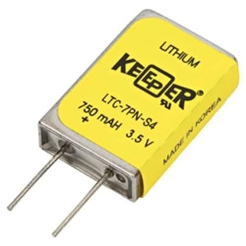 Pilha Recarregável EAGLEPICHER KEEPER SPECIALTY BATTERY FedCo Batteries - Baterias - litio, 750 mah, 3,5 V