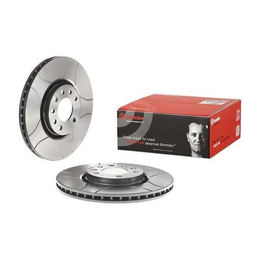 Kit de Discos de Freio BREMBO 09.9369.75 (2 peças) BREMBO - Sistema de freios de veículos motorizados - brembo, preto, 2 peças