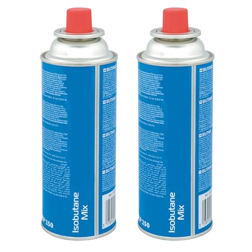 Conjunto de 2 Recargas de Gás Butano KROWN CAMPING KROWN - Móveis de exterior - gás butano, camping, recarga