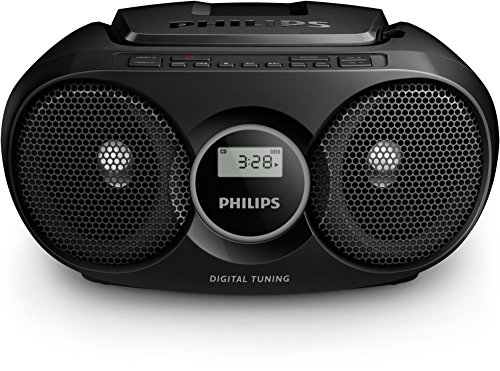 Philips Az215B/12 Rádio Cd Preto (Rádio) Philips - Reprodutores de áudio e gravadores - rádio cd, am/fm, altifalantes, 3 W
