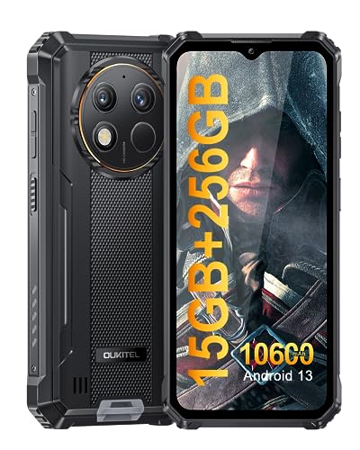 Smartphone OUKITEL WP28 (6.52'' - 4 GB - 256 GB - Preto) OUKITEL - Telemóveis - 6.52, 4 GB, 256 GB, android 13.0
