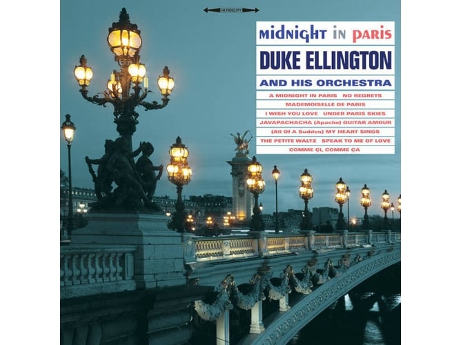 CD Ellington,Duke - Midnight In Paris (1 CDs) Not Now Music - Música e gravações de som - duke ellington, midnight in paris, cd, 1956, orquestra, Ella Fitzgerald