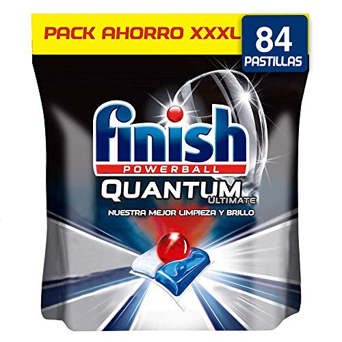 Detergente Lava-Louças FINISH QUANTUM ULTIMATE (84 unidades) Finish - Detergente e sabão para louça - detergente, lava-louças, finish, quantum ultimate