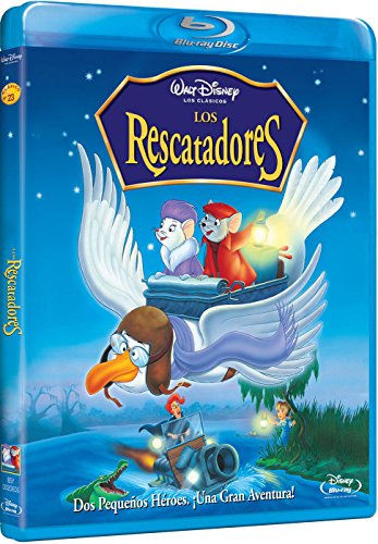 Blu-Ray Los Rescatadores (Edição em Espanhol) Disney - Dvds e vídeos - blu-ray, rescatadores, edição em espanhol