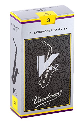 Vandoren Saxophone Reeds Alto Sax V12 N3 Sre VANDOREN - Acessórios para instrumentos de sopro de madeira - alto sax, v12, reeds, ensino