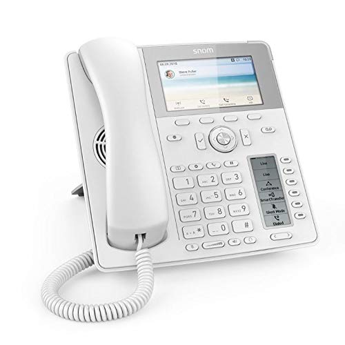 Telefone IP SNOM D785 | Branco (Telefone Fixo) Snom - Telefonia - telefone ip, snom d785, branco, fixo, wifi, bluetooth