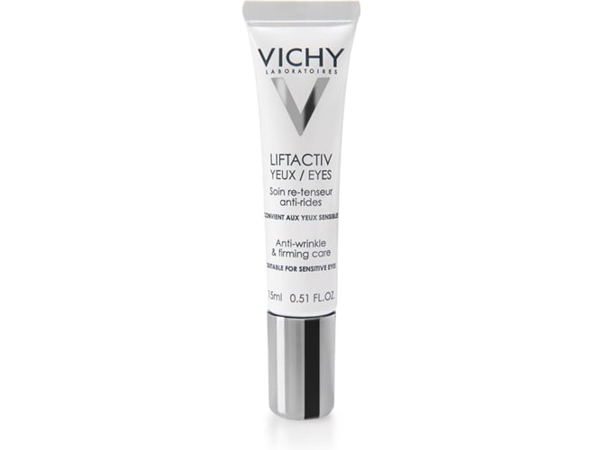 Creme de Olhos VICHY Liftactiv Derm Source Anti-idade (15ml) Vichy - Banho e corpo - anti-idade, anti-puffiness, reduzir rugas, firmeza pele