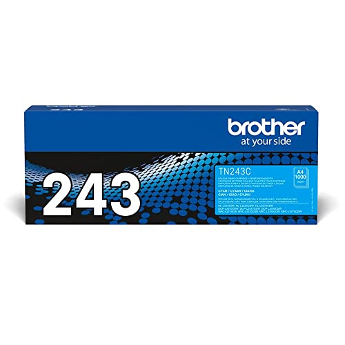 Tóner BROTHER TN243C - TN243C (Consumível Informática e Tel.) Brother - Cartuchos de toner e jato de tinta - laser, ciano, 1000 páginas