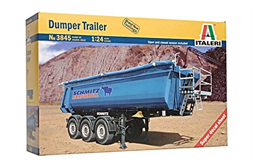 Modelo de Veículo Terrestre ITALERI Dumper Trailer (Idade Mínima: 3) Italeri - Kits de modelos em escala - dumper trailer, escala 1/24, plástico, 3+