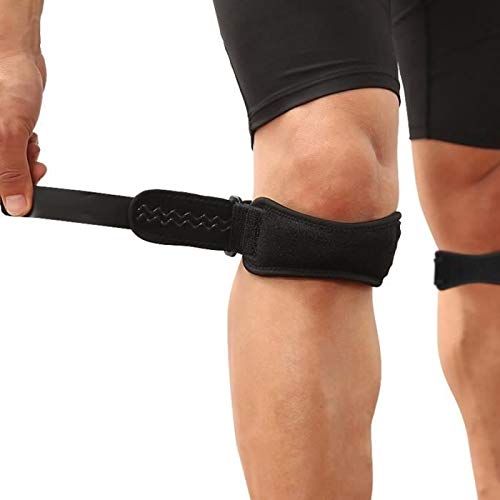 Joelheiras AGPTEK 2 Pack Adjustable Knee Support AGPTEK - Equipamento de terapia ocupacional e fisioterapia - ajustável, joelheiras, knee support