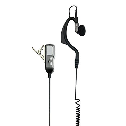 Auriculares com Fio MIDLAND MA 21-L (In Ear - Microfone) Midland - Fones de ouvido e headsets - monofónico, gancho de orelha, preto, com fios