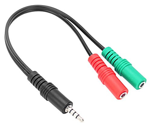 Cabo Interface SPEEDLINK SL-450103-BK 3.5mm 2 x 3.5mm Preto Speedlink - Adaptadores de cabos de áudio e vídeo - masculino, 3.5mm, preto, plug & play