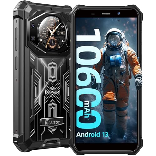 Smartphone Fossibot F101 Pro (6.08'' - 8 GB - 128 GB - Preto) FOSSiBOT - Telemóveis - 6.08 polegadas, 8 gb, 128 GB, bateria ião-lítio