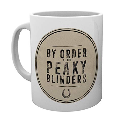 Caneca PEAKY BLINDERS Peaky Blinders By Order Of The Law GB Eye Limited - Copos e canecas - caneca, peaky blinders, by order of the law, café, licença oficial, capacidade 30cl